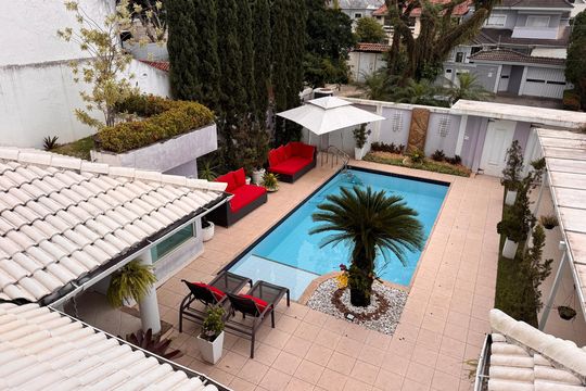 Suíte 1 - Varanda de casa de condomínio para alugar com 5 quartos, 570m² em Barra da Tijuca, Rio de Janeiro