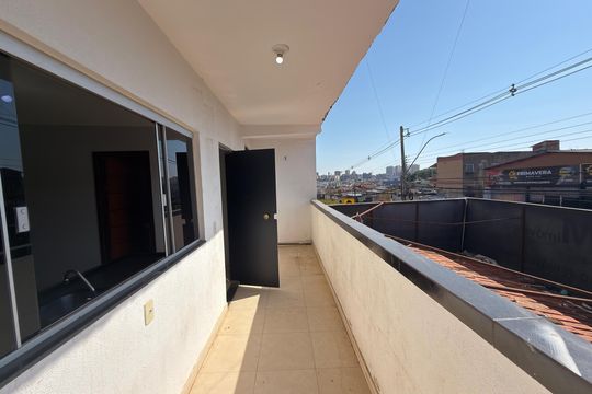 Área externa de apartamento à venda com 2 quartos, 55m² em Taguatinga , Brasília
