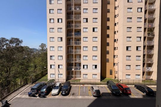 Vista da sacada  de apartamento à venda com 2 quartos, 55m² em Jardim Santa Cristina, Santo André