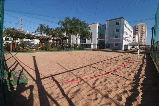 Área comum de apartamento para alugar com 2 quartos, 44m² em Gávea, Uberlândia