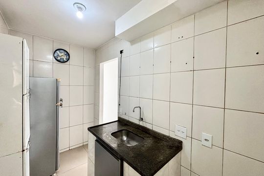 Cozinha de apartamento para alugar com 2 quartos, 42m² em Jardim Sao Miguel, Ferraz de Vasconcelos