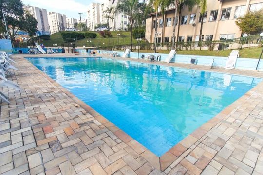 Área comum - Piscina de apartamento para alugar com 2 quartos, 42m² em Jardim Sao Miguel, Ferraz de Vasconcelos