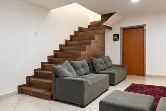 Sala de casa para alugar com 2 quartos, 80m² em Campo Grande, Rio de Janeiro