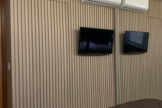 Suíte de apartamento à venda com 3 quartos, 96m² em Jardim Atlantico, Goiânia