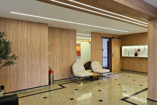 Área comum de apartamento para alugar com 3 quartos, 70m² em Parque das Flores, Campinas