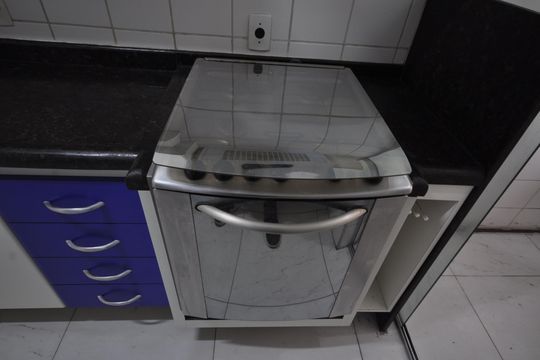 Cozinha de apartamento à venda com 2 quartos, 64m² em Vila Mazzei, São Paulo