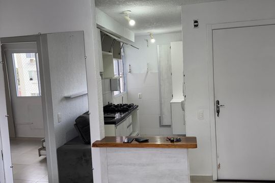 Sala de apartamento para alugar com 2 quartos, 48m² em Mato Grande, Canoas