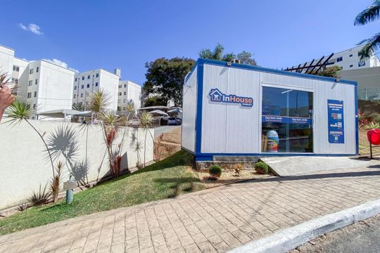 Área comum de apartamento para alugar com 2 quartos, 44m² em Califórnia, Contagem