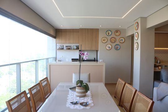 Varanda da Sala de apartamento à venda com 3 quartos, 147m² em Vila Leopoldina, São Paulo