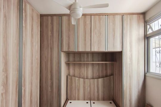 Suíte de apartamento à venda com 3 quartos, 120m² em Vila Cloris, Belo Horizonte