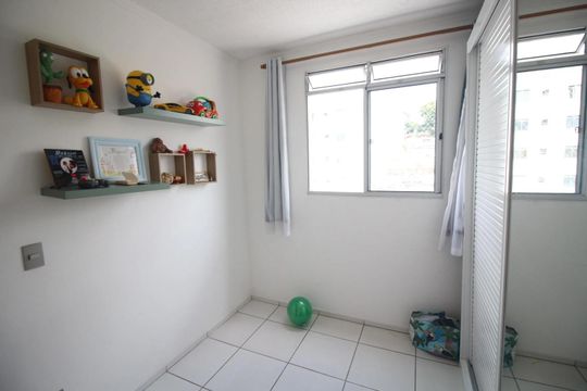 Quarto 2 de apartamento para alugar com 2 quartos, 44m² em Califórnia, Contagem