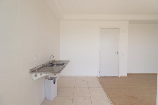 Cozinha de apartamento para alugar com 2 quartos, 48m² em Maubisa, Ribeirão Preto