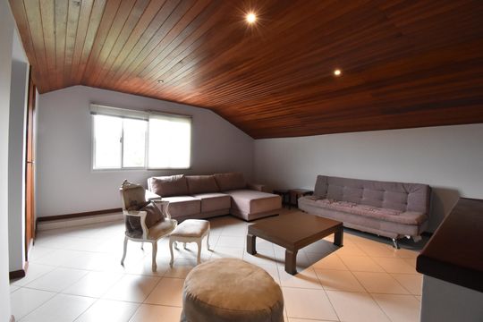 Ático de casa de condomínio à venda com 3 quartos, 320m² em Santa Felicidade, Curitiba