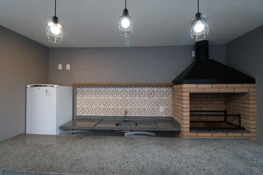 Área comum - Churrasqueira de apartamento à venda com 2 quartos, 41m² em Barra Funda, São Paulo