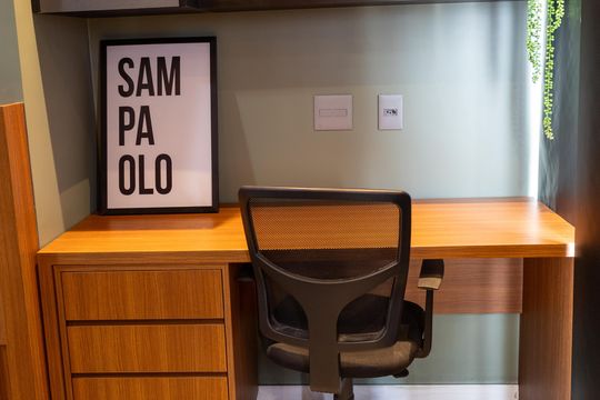 Sala/Quarto de apartamento para alugar com 1 quarto, 25m² em Liberdade, São Paulo