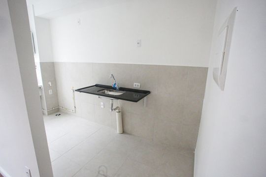 Cozinha de apartamento à venda com 2 quartos, 43m² em Jacarepaguá , Rio de Janeiro