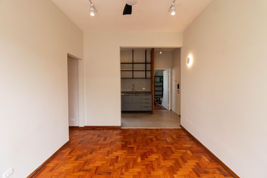 Sala de apartamento à venda com 2 quartos, 84m² em Campos Elíseos, São Paulo