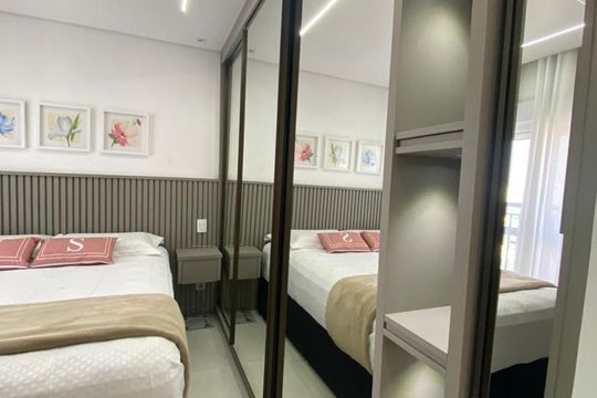 Quarto de apartamento à venda com 3 quartos, 110m² em Cidade Mãe do Céu, São Paulo