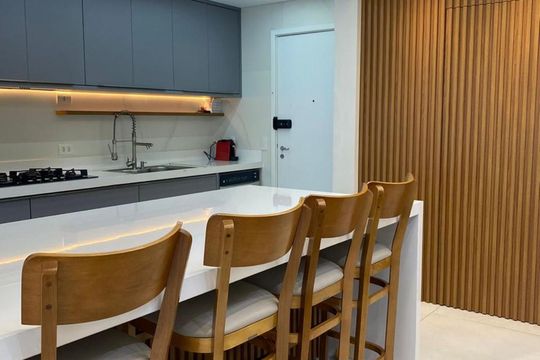 Cozinha de apartamento à venda com 3 quartos, 110m² em Cidade Mãe do Céu, São Paulo