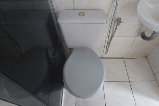 Banheiro Social de apartamento para alugar com 3 quartos, 70m² em Serra Verde, Belo Horizonte