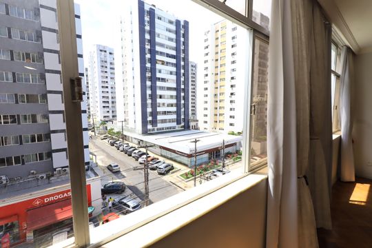 Vista da Sala de apartamento para alugar com 4 quartos, 150m² em Graça, Salvador