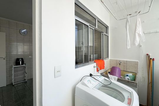 Área de Serviço de apartamento para alugar com 2 quartos, 73m² em Vila Euclides, São Bernardo do Campo