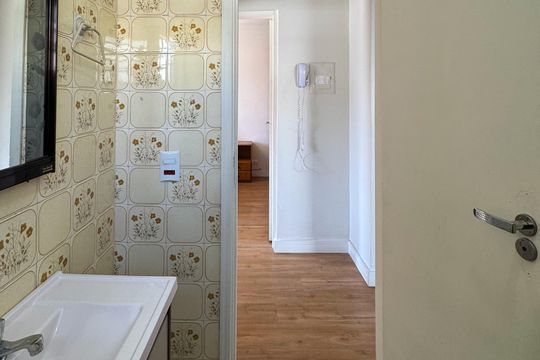 Banheiro Social de apartamento para alugar com 2 quartos, 73m² em Vila Euclides, São Bernardo do Campo