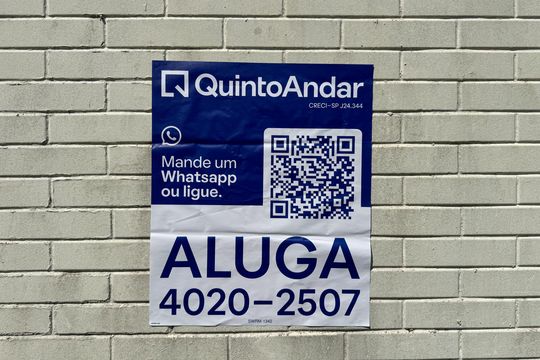 Placa  de apartamento para alugar com 2 quartos, 73m² em Vila Euclides, São Bernardo do Campo
