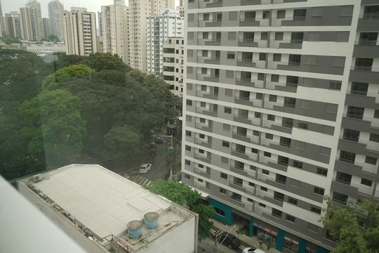 Vista da Varanda de apartamento para alugar com 1 quarto, 45m² em Vila Gomes Cardim, São Paulo