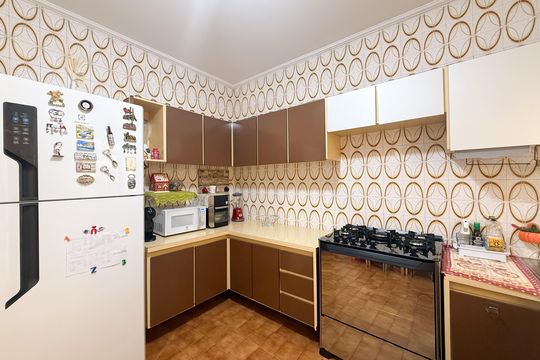 Cozinha de casa para alugar com 2 quartos, 150m² em Parque Monteiro Soares, São Paulo