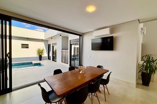 Copa de casa de condomínio à venda com 3 quartos, 202m² em Jardim Park Real, Indaiatuba