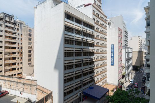 Vista da Varanda do Quarto 2 de apartamento para alugar com 2 quartos, 142m² em República, São Paulo