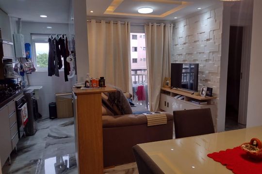 Sala de apartamento à venda com 2 quartos, 48m² em Taquara, Rio de Janeiro