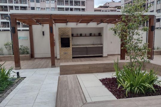 Área externa de apartamento à venda com 2 quartos, 48m² em Taquara, Rio de Janeiro