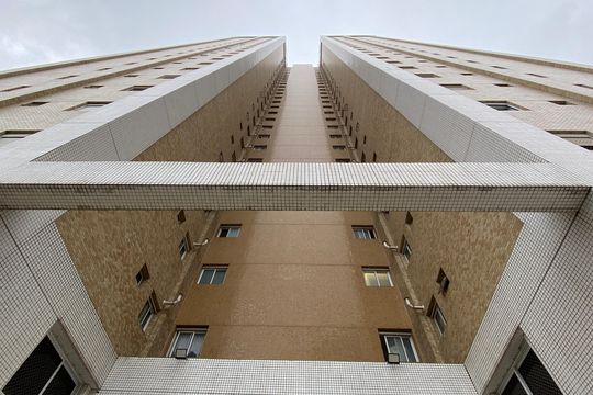 Fachada do bloco de apartamento à venda com 3 quartos, 118m² em Centro, Osasco
