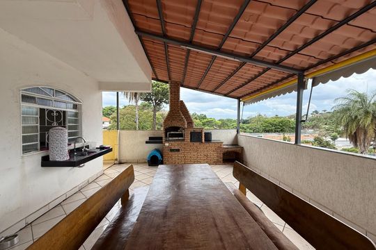 Área de Lazer de casa à venda com 4 quartos, 550m² em Copacabana, Belo Horizonte