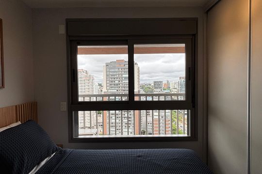 Suíte de apartamento para alugar com 1 quarto, 33m² em Vila Clementino, São Paulo