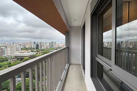 Sacada de apartamento para alugar com 1 quarto, 33m² em Vila Clementino, São Paulo