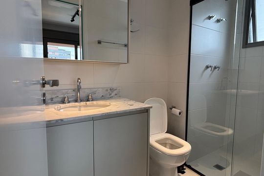 Suíte de apartamento para alugar com 1 quarto, 33m² em Vila Clementino, São Paulo