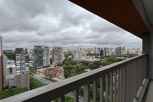 Sacada de apartamento para alugar com 1 quarto, 33m² em Vila Clementino, São Paulo