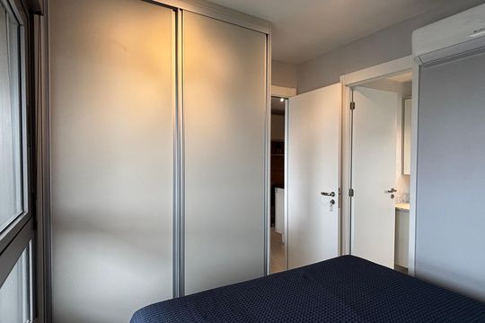 Suíte de apartamento para alugar com 1 quarto, 33m² em Vila Clementino, São Paulo