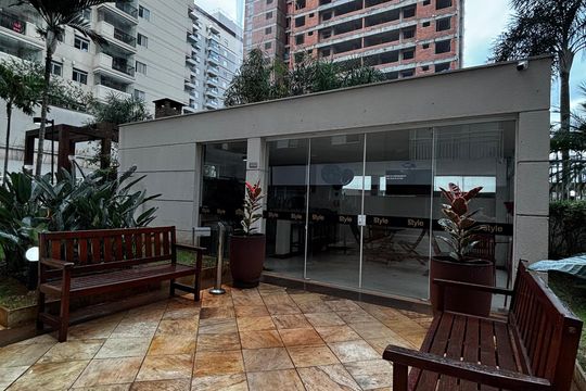 Área comum - Churrasqueira de apartamento para alugar com 2 quartos, 65m² em Alphaville Industrial, Barueri