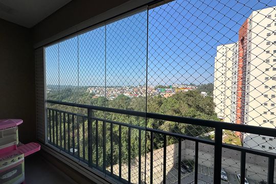 Varanda da Sala de apartamento à venda com 2 quartos, 60m² em Parque Viana, Barueri