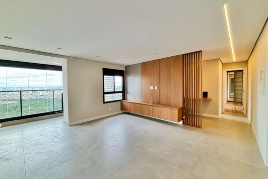 Sala de apartamento à venda com 2 quartos, 87m² em Alphaville Comercial, Barueri