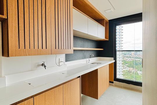 Lavanderia de apartamento à venda com 2 quartos, 87m² em Alphaville Comercial, Barueri