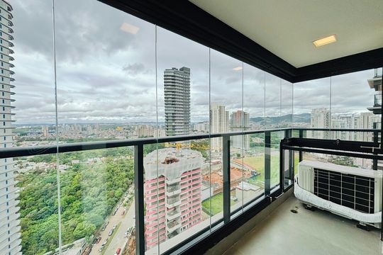 Sacada de apartamento à venda com 2 quartos, 87m² em Alphaville Comercial, Barueri