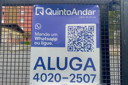 Placa aproximada de apartamento para alugar com 2 quartos, 56m² em Jardim Silvestre, Guarulhos