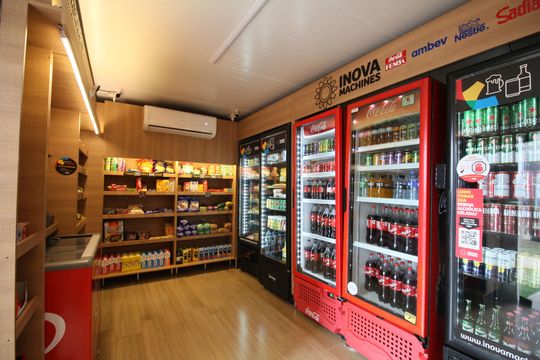Área comum - Mini Mercado de apartamento para alugar com 2 quartos, 42m² em Jardim Paris, São Paulo