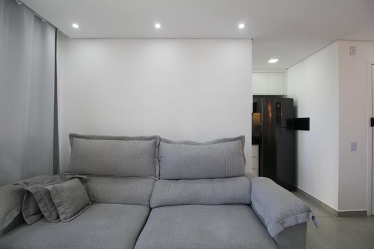 Sala de apartamento para alugar com 2 quartos, 42m² em Jardim Paris, São Paulo
