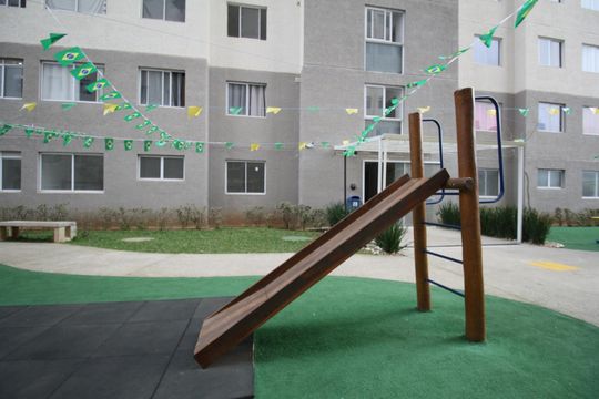 Área comum - Playground de apartamento para alugar com 2 quartos, 42m² em Jardim Paris, São Paulo